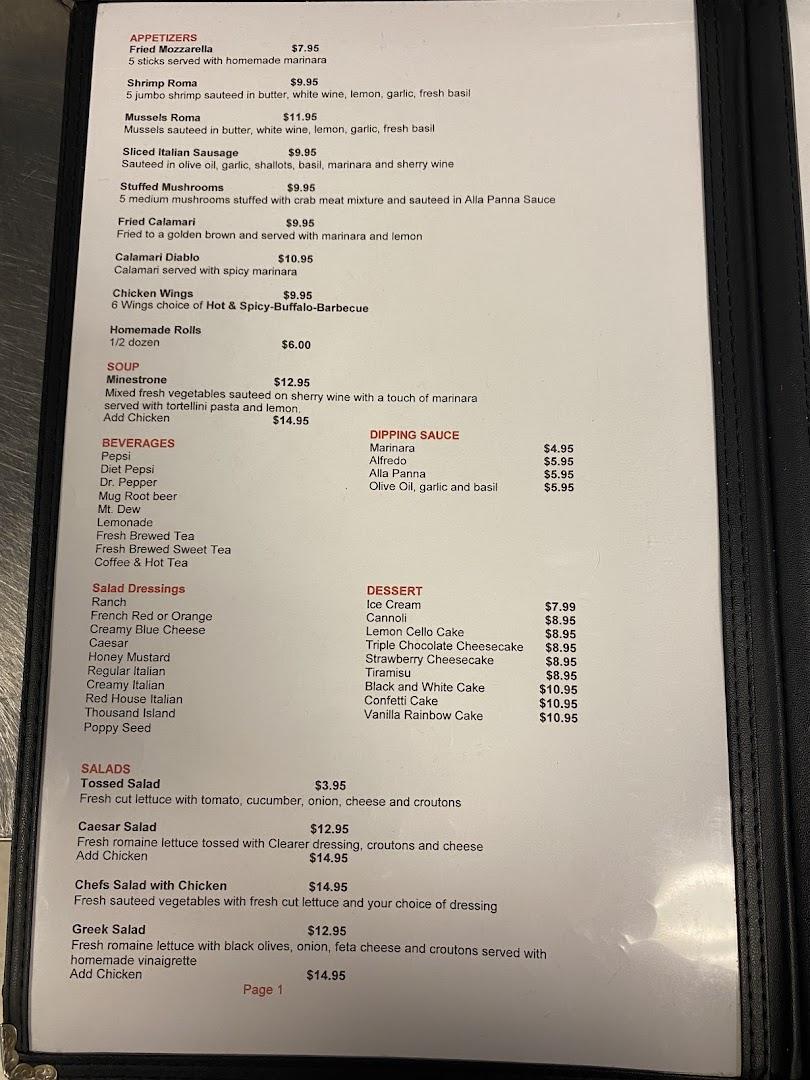 Bella Roma Italian Restaurant