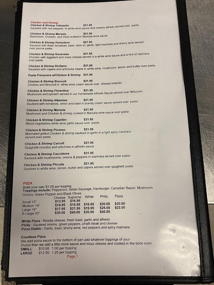Bella Roma Italian Restaurant Seafood